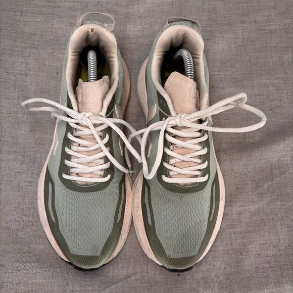 Veja Impala Sneakers Green Matcha Mesh Lace Up Shoes Athleisure Women's Size 10 - Picture 5 of 12